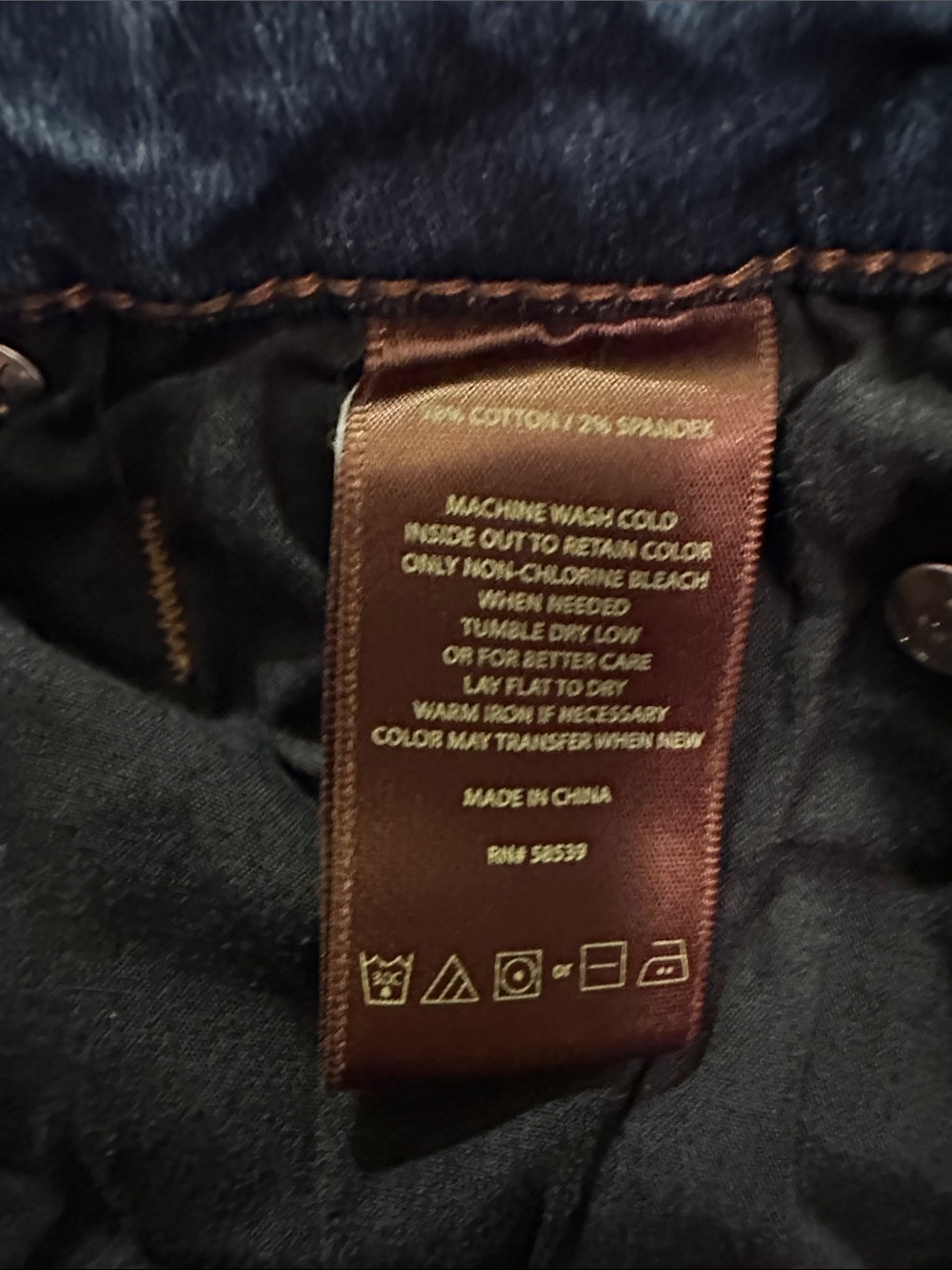 Kut from the Kloth Mid/Dark Indigo Ankle Jeans - Picture 6 of 9